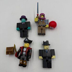 Roblox Action Figures No Codes Lot 4 Tealism Captain Rampage Fisherman AxisAngle